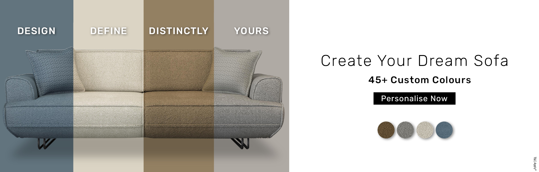 Choose. Create. Customize
