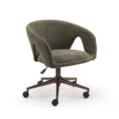 Montero Adapt - Premium Fabric Home Office Chair in Dark Green