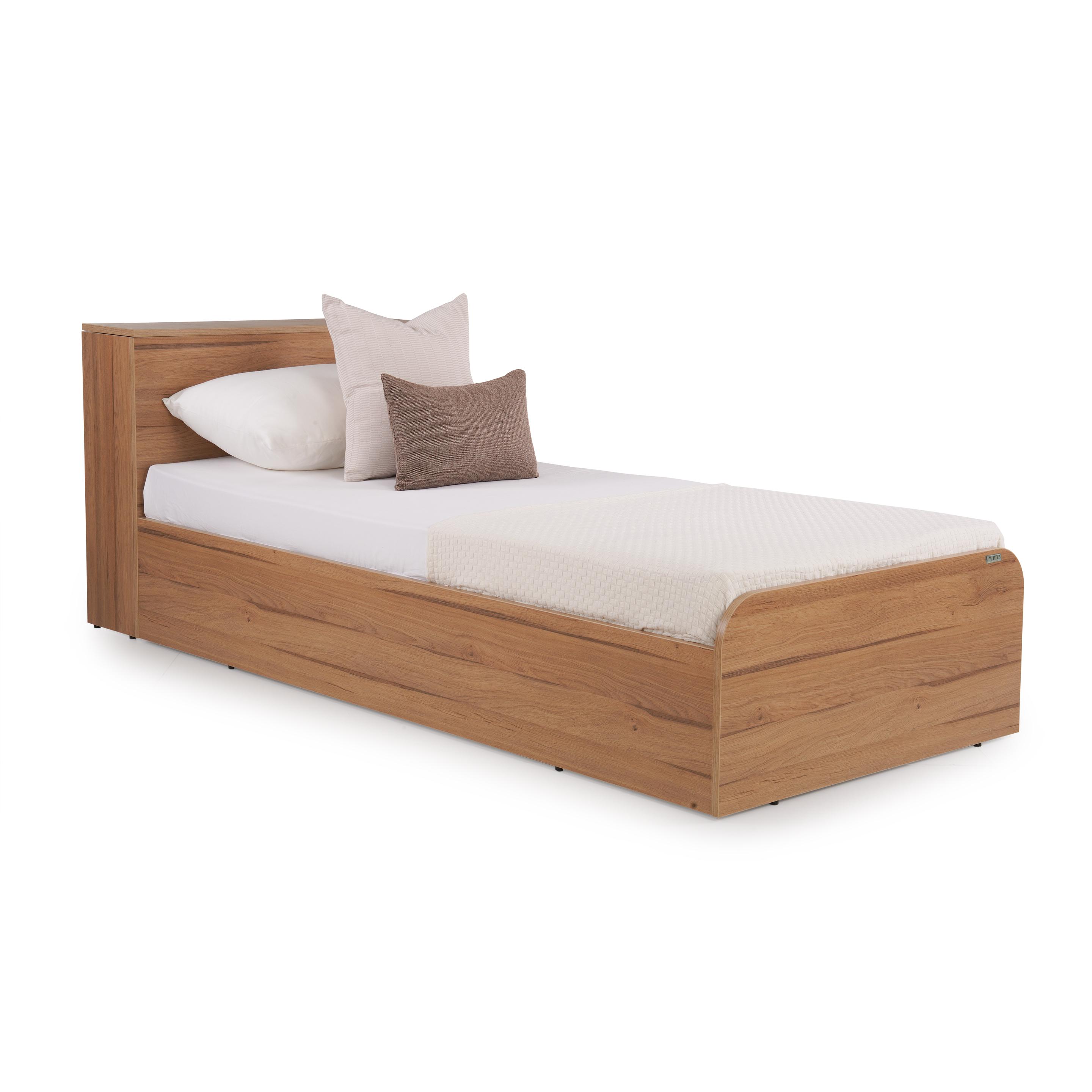 Vienta Single Bed with Storage Headboard