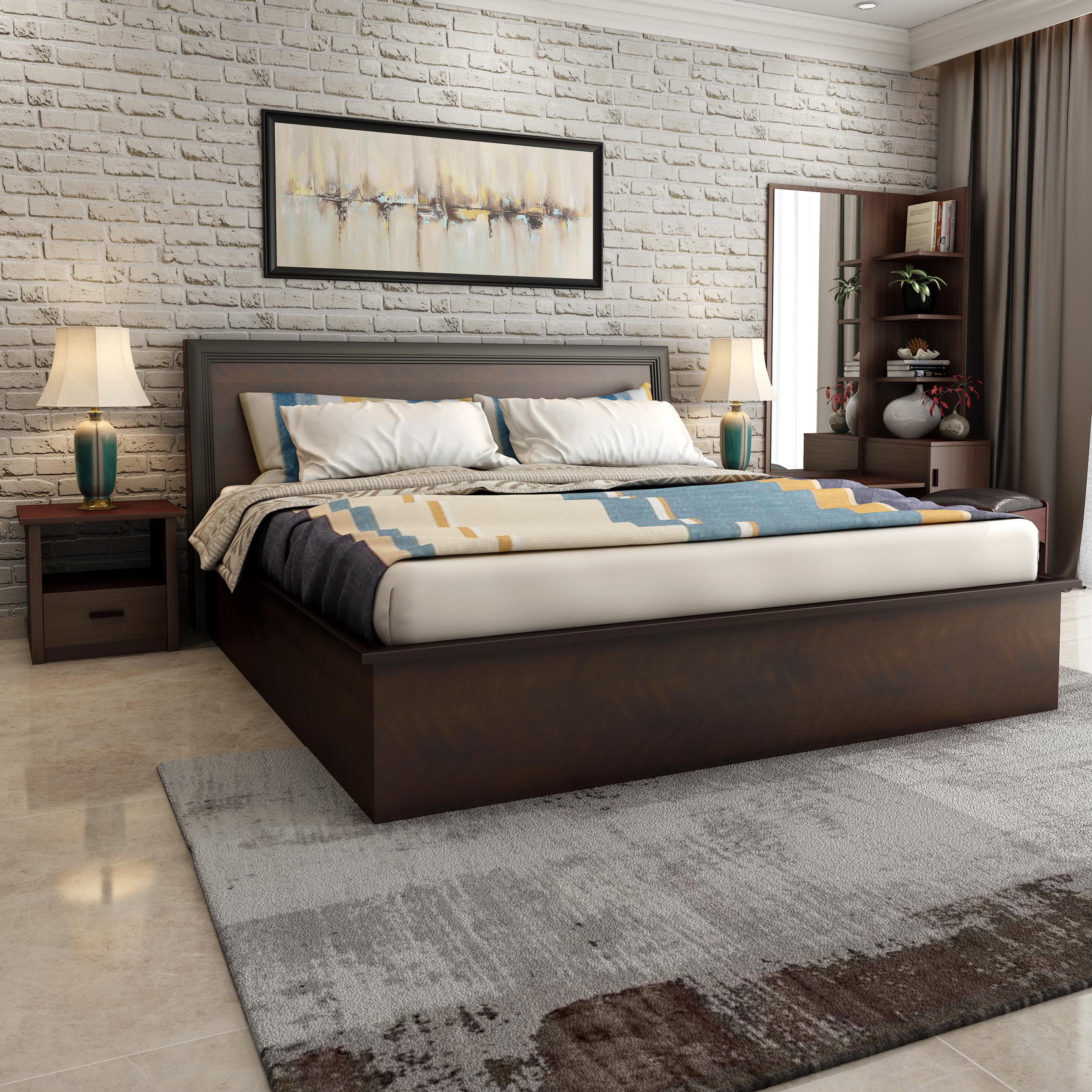 Nina King Size Bed with Hydraulic Storage