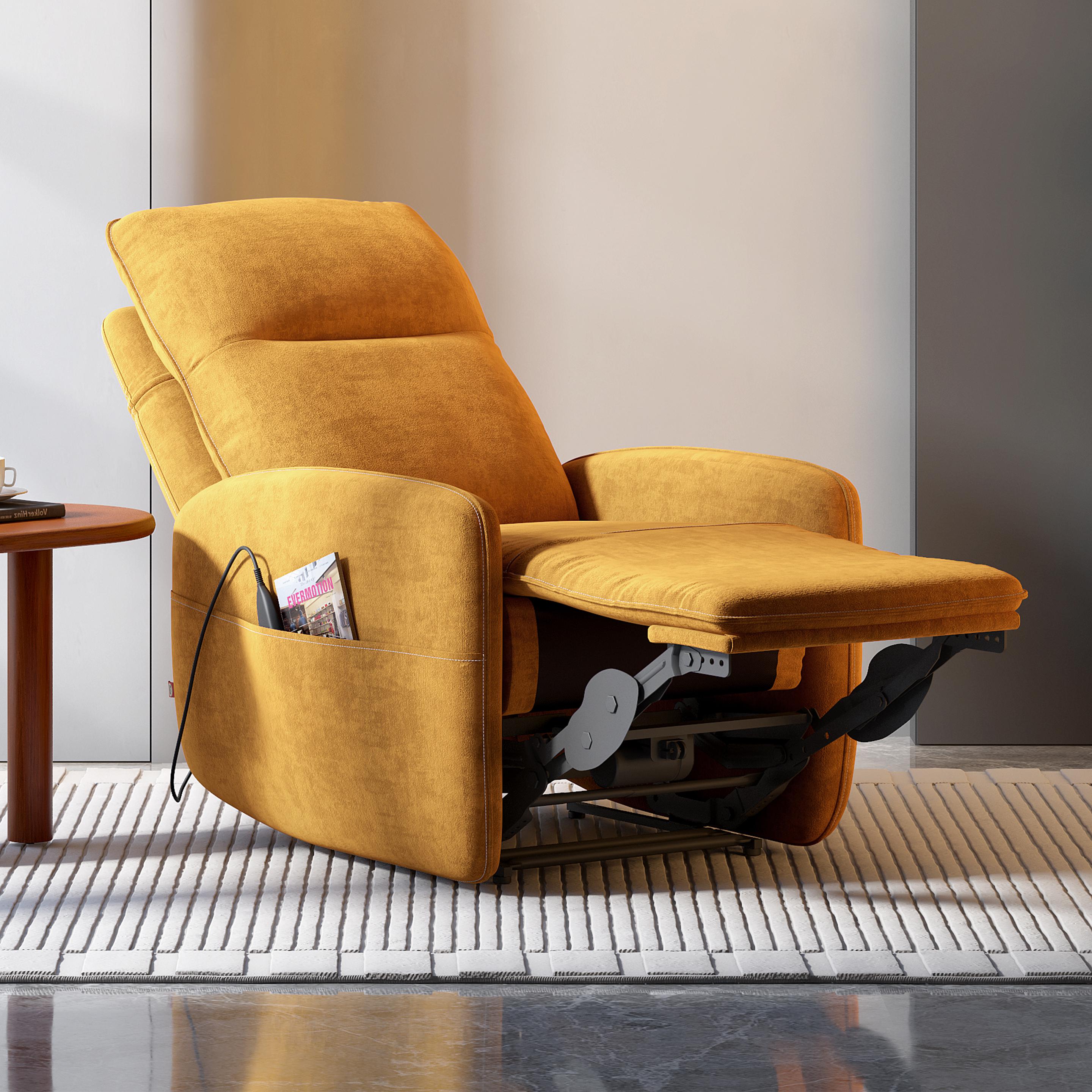 Design Durian Recliner Sofa Durian DRN5850 Leather L Shape Seater