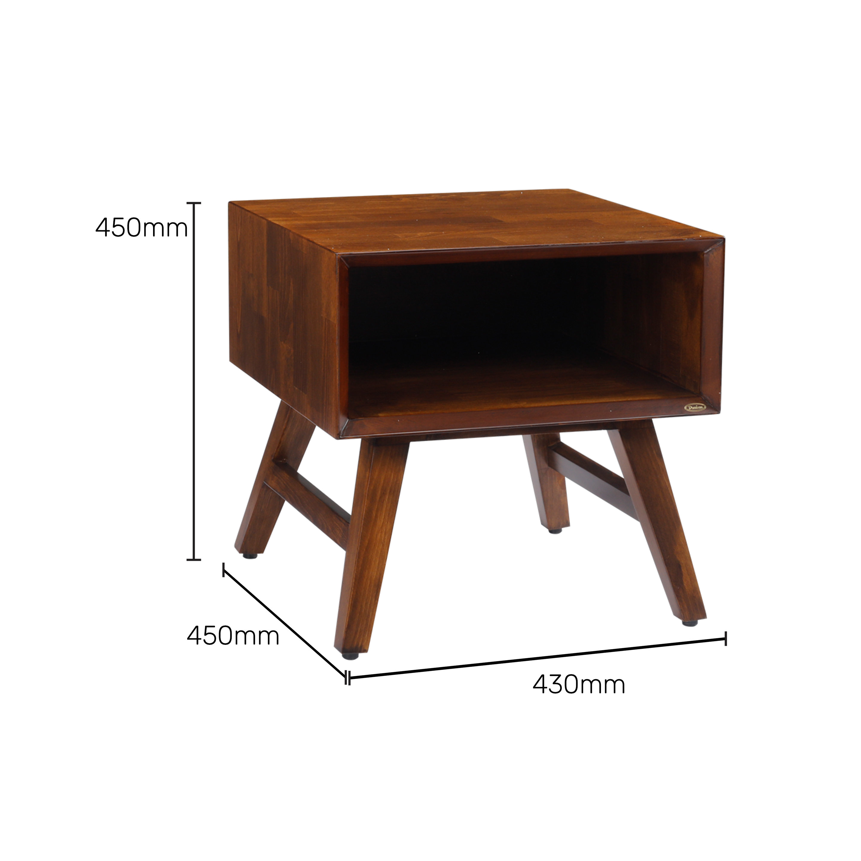 Buy Bassett Solid Wood Brown Side & End Table Online At Durian