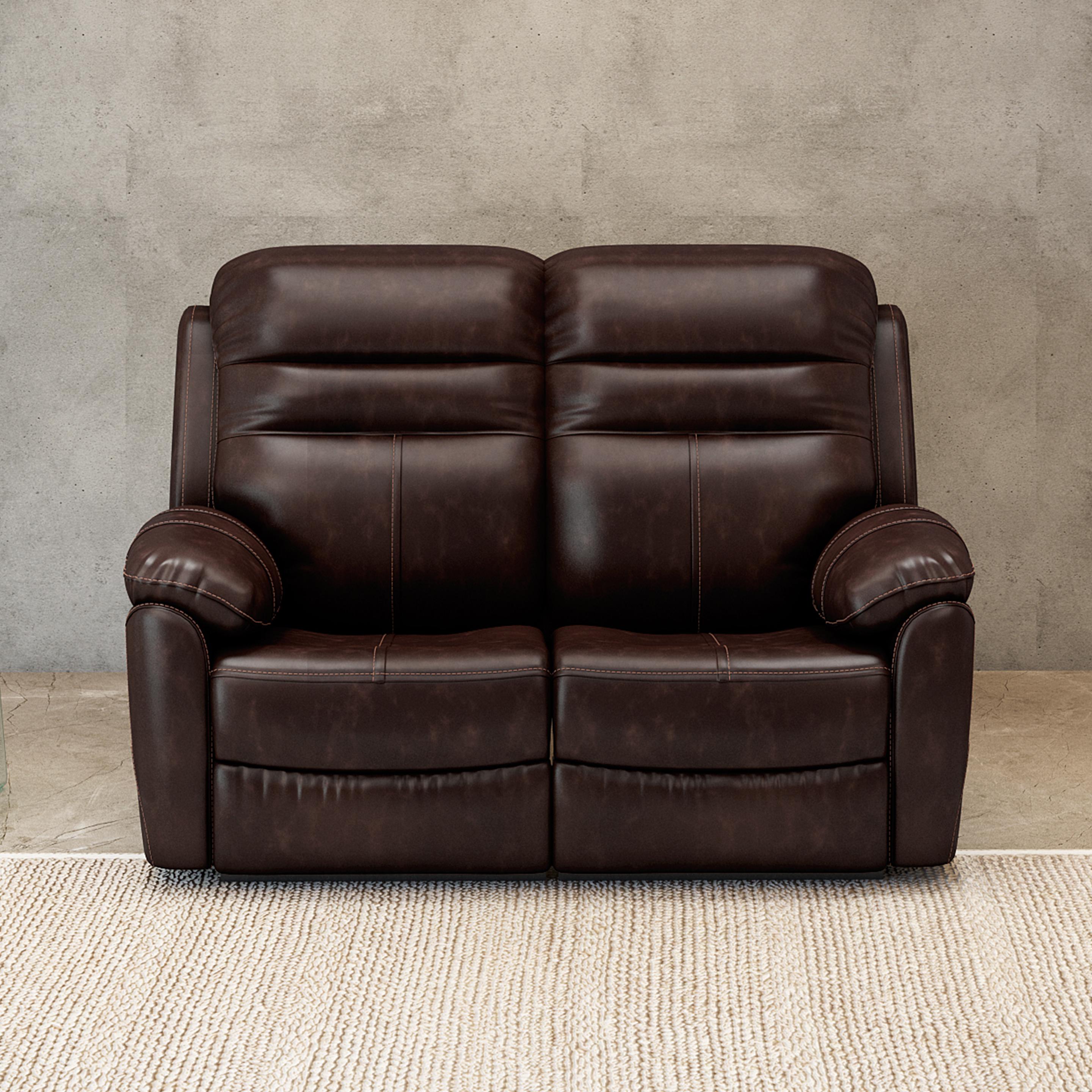 Patterson Nappa Aire Leather 2 Seater Manual Recliner