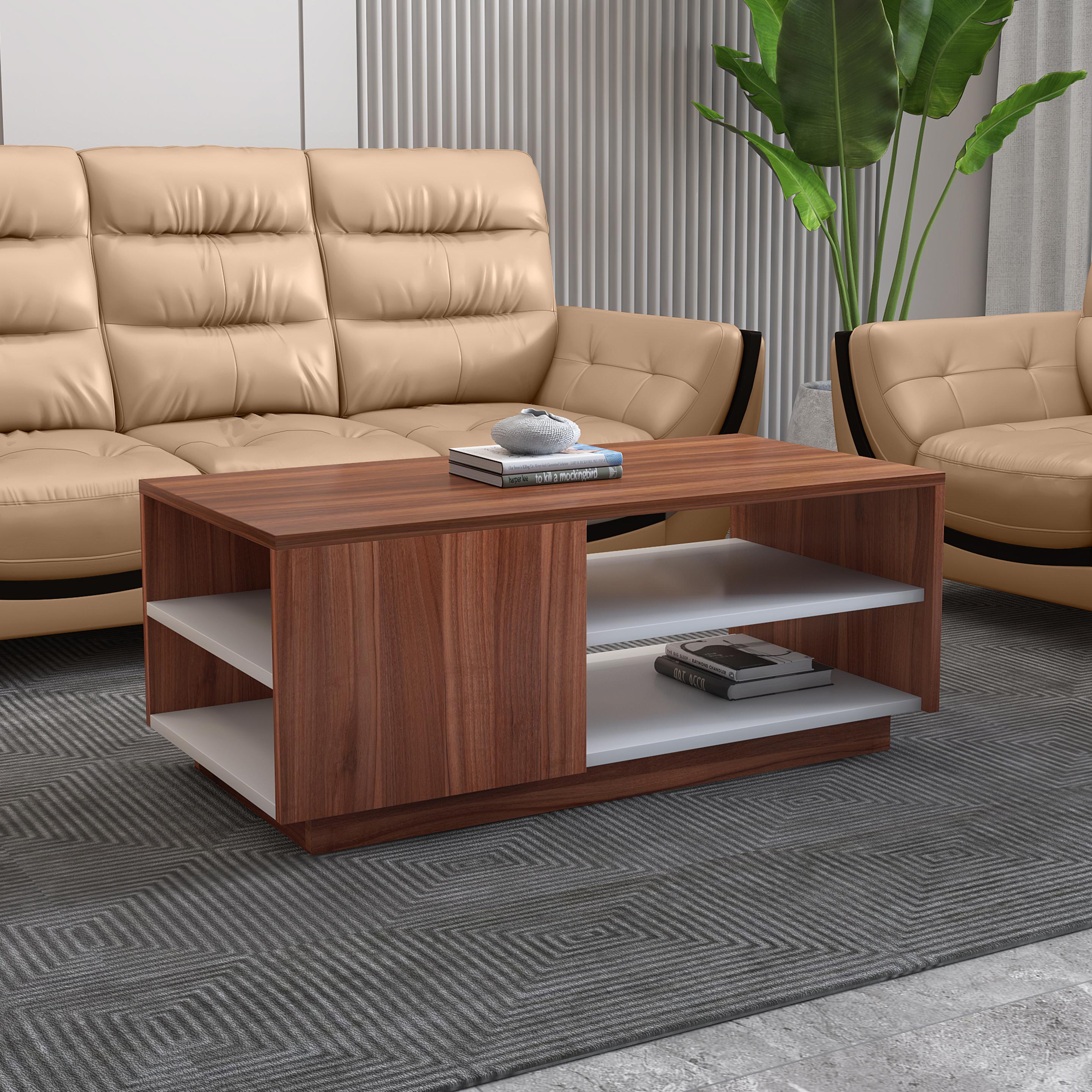 Holston Coffee Table in Two Tone Finish