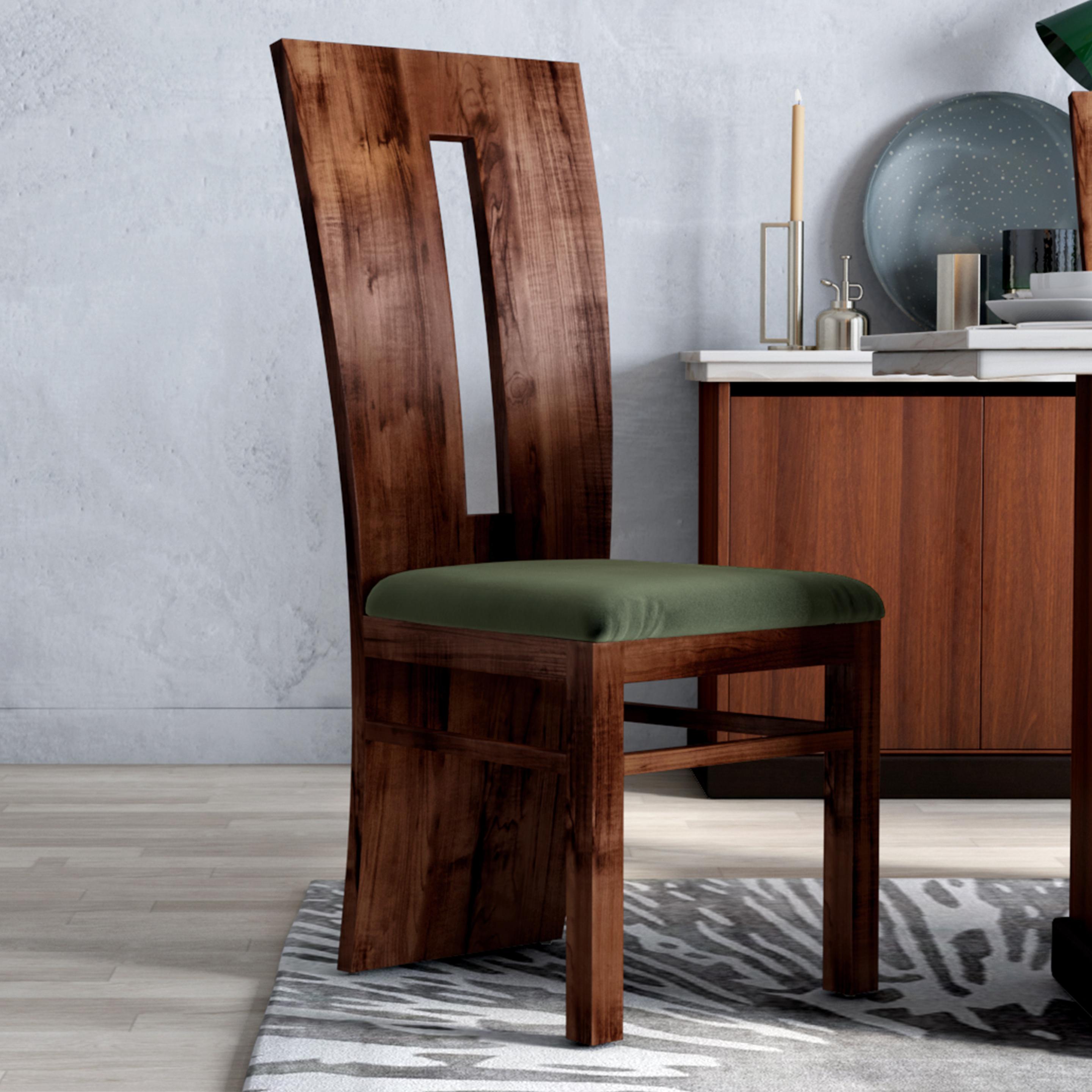 Eva Solid Wood Dining Chair - Set of Two