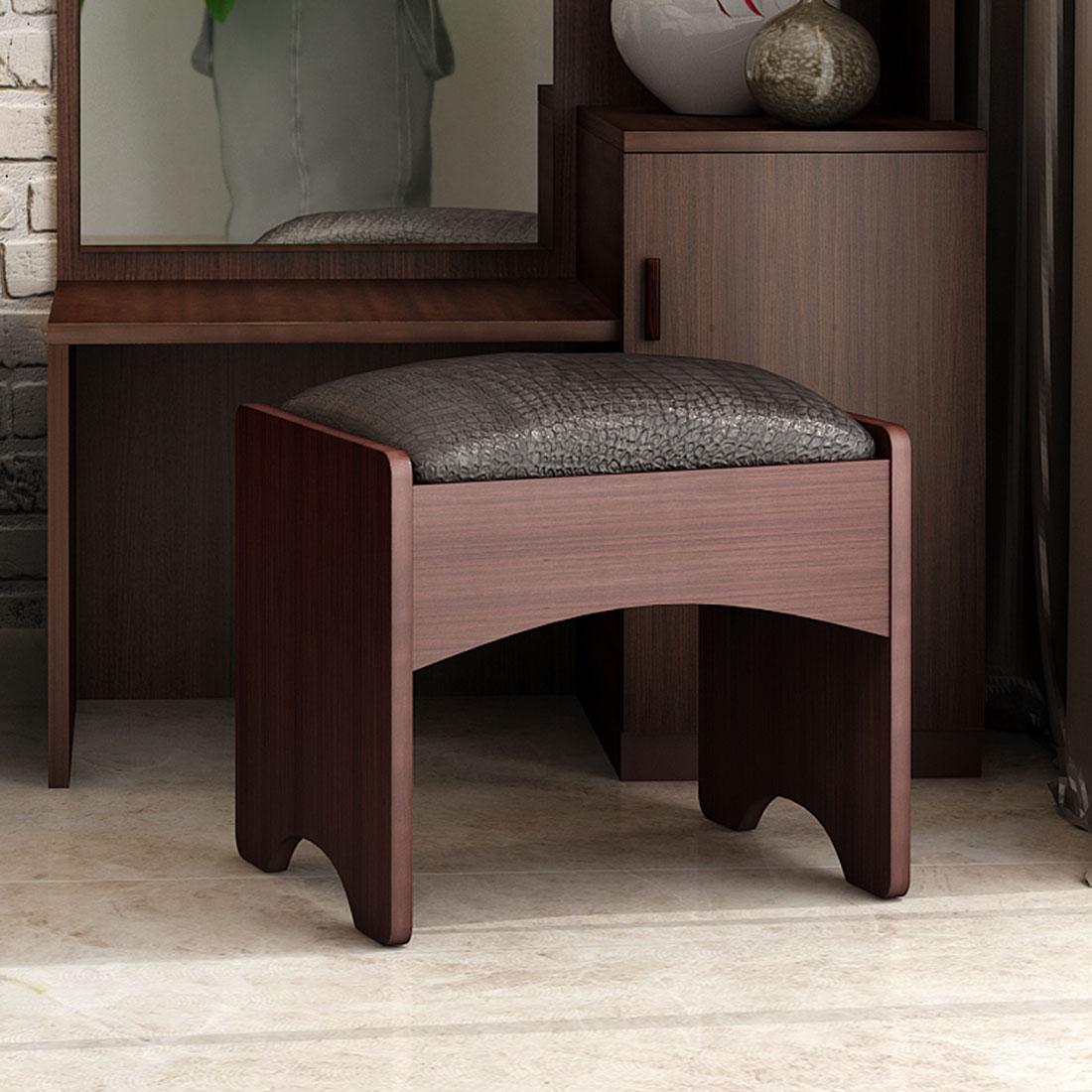 Nina Dresser Stool in Two Tone