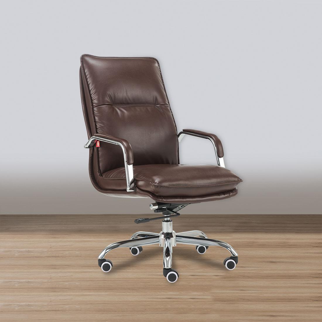 Buy Camden Brown Leatherette Low Back Director's Chair Online At 