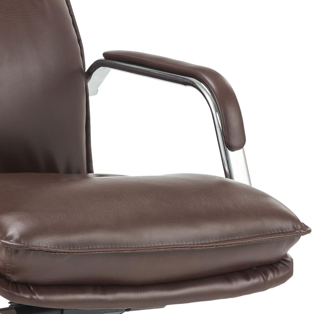 Camden Premium Leatherette Chair, Low Back