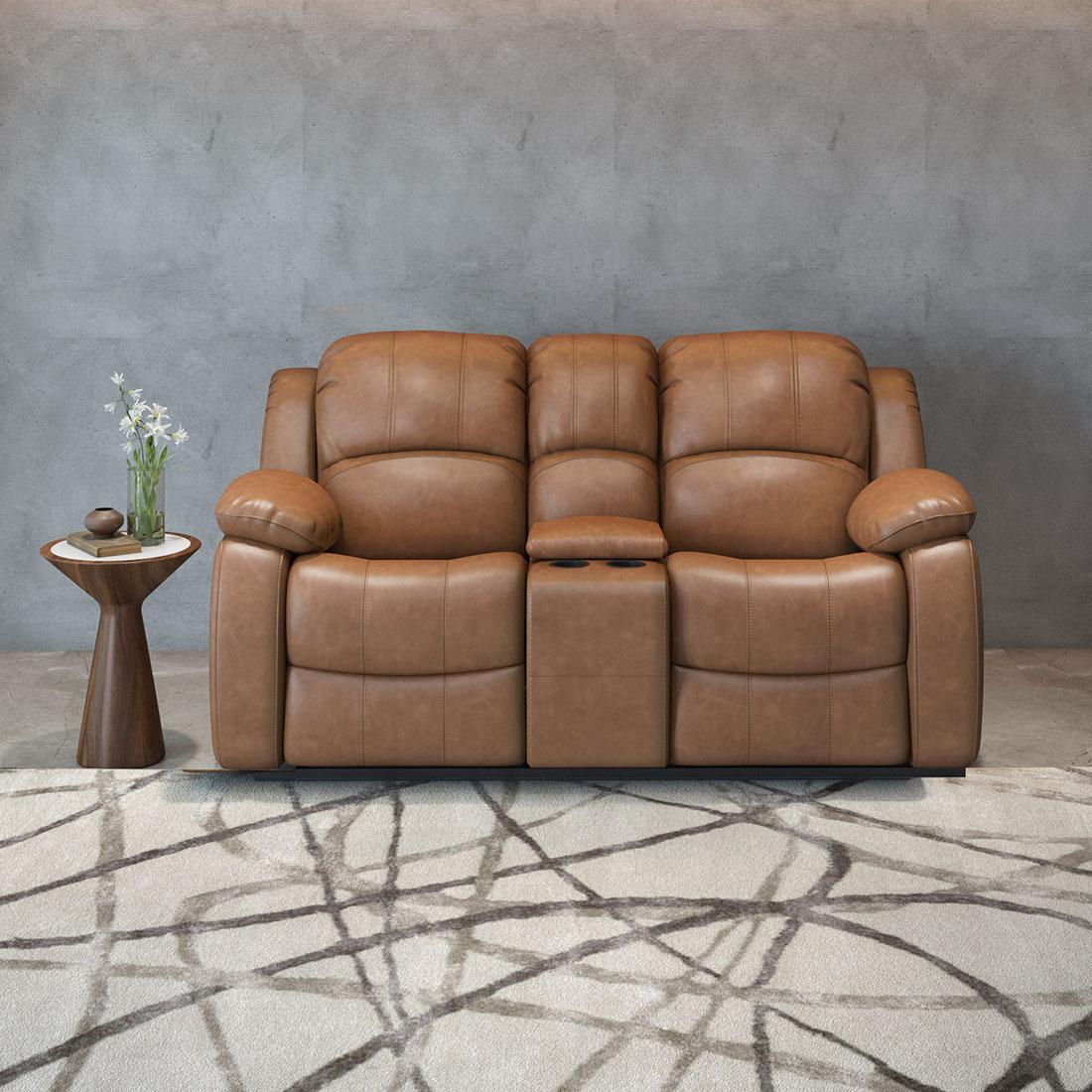 Marco Nappa Leather 2 Seater Manual Recliner