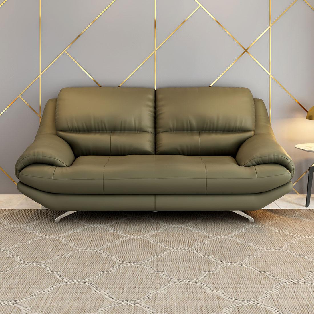 Leatherette Sofa
